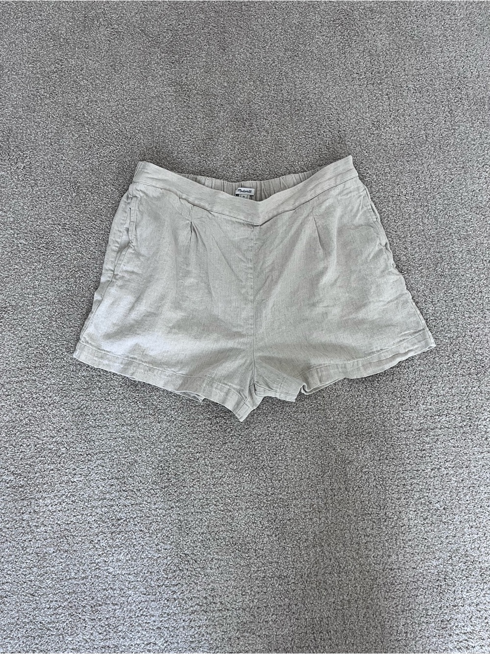 Madewell linen shorts